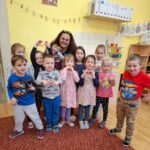 Erzsébet hét: ma pöttyöskék voltunk a Maci csoportban is!